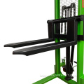 Small And Efficient Adjustable Manual Stacker